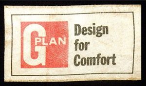 1979s G-Plan chair label - Design for Comfort