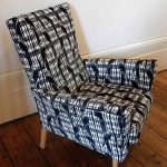 4-1950s-60s-vintage-armchair- budgie-tartan-velevet-farbic-by-janet-milner-SIDE-crop
